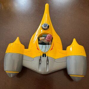 Star Wars Naboo StarFighter Galactic Heroes 2006 by Hasbro with Anakin